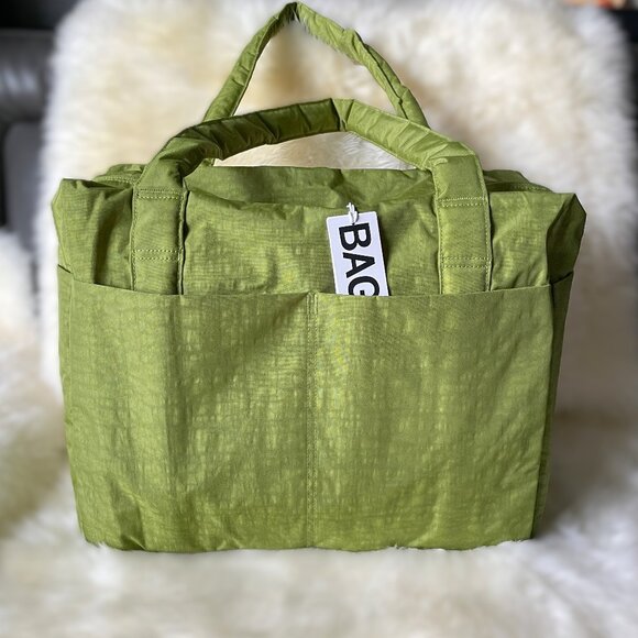 NWT Baggu Small Cloud Carry-on - Green Juice - Picture 2 of 6
